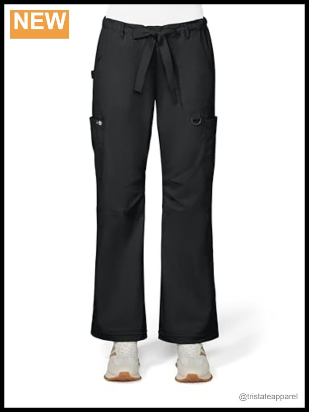 Lindsey Ultra Comfortable Cargo Scrub Pants Low Rise Straight